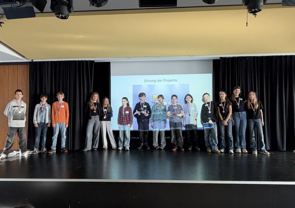 Siegerehrung der CodeWeekprojekte