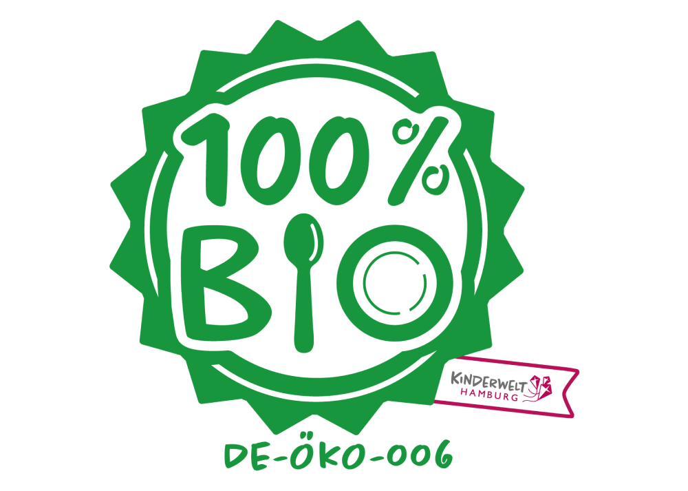 Logo Caterer Kinderwelt 100% Bio