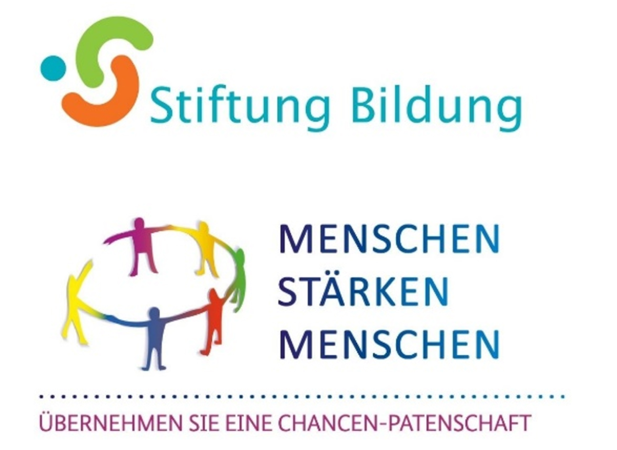 Logo von Stiftung Bildung und von Menschen stärken Menschen