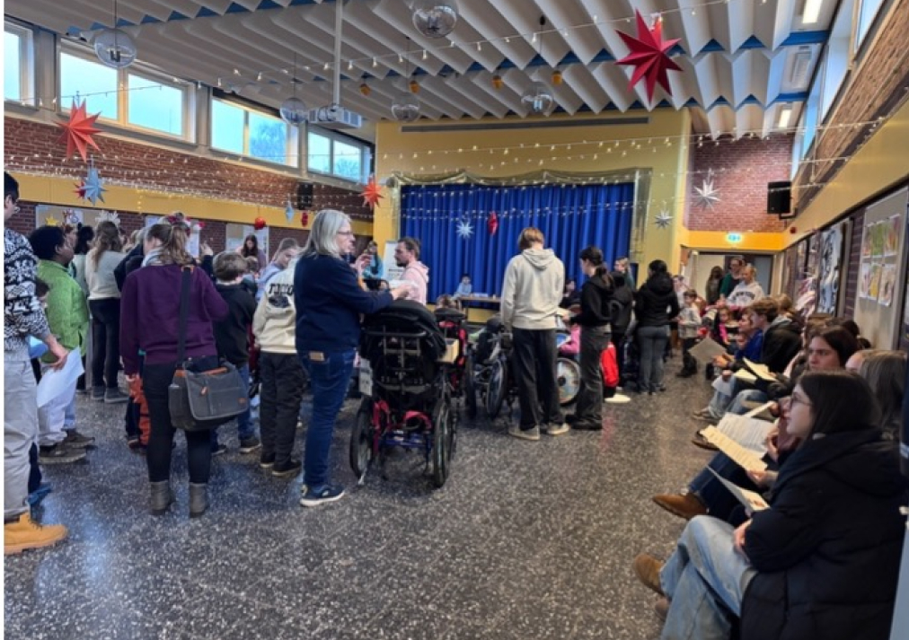 Weihnachtsveranstaltung der Schule Tegelweg