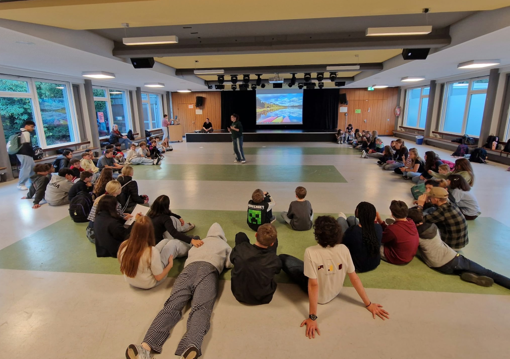 Schülerrat hat einen gemeinsamen Workshop