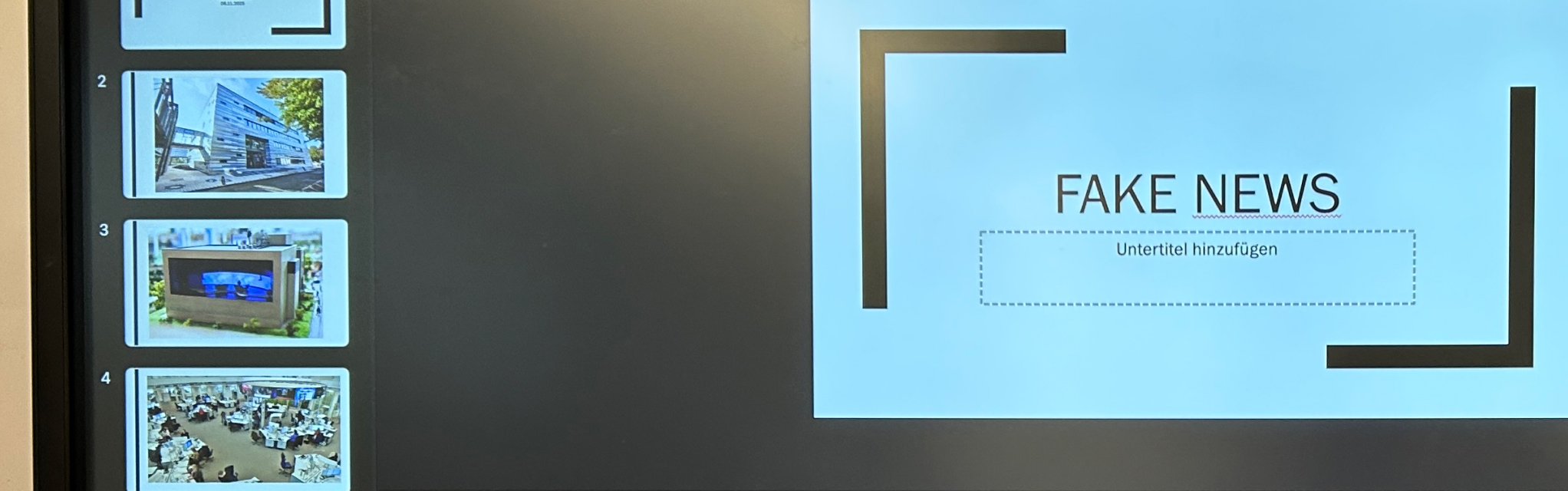 News-Bild: Besuch des Lie Detector in der 10b
