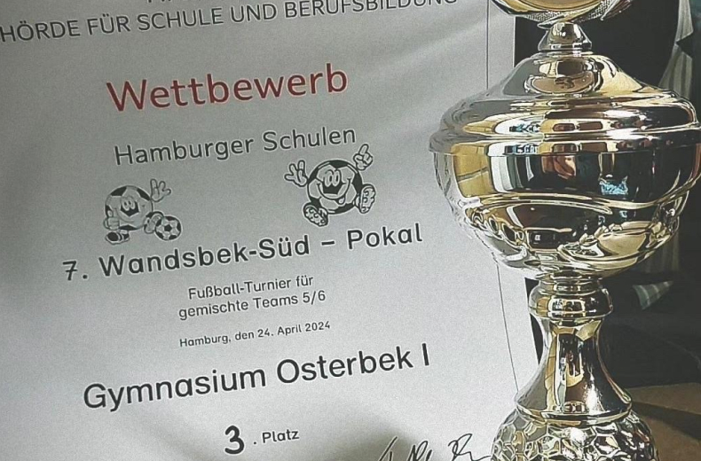 Urkunde Wandsbek-Süd Pokal