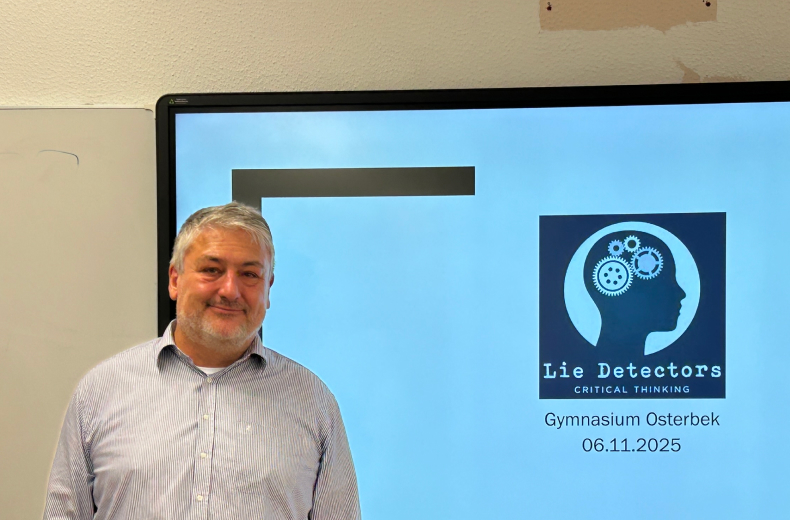 News-Teaser: Besuch des Lie Detector in der 10b
