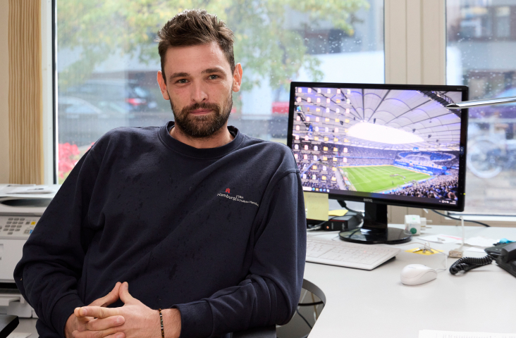 Bild des Hausmeisters Herr Jarck